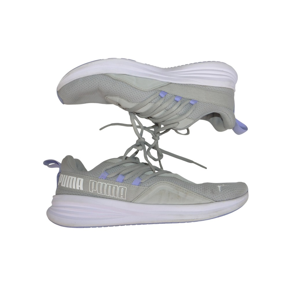 Puma Prowl Slip-On Womens 10 Training Shoes Gray Lavender 379287-02 Low Top